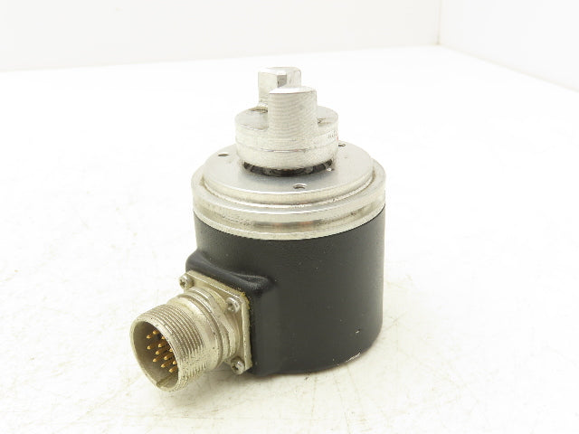 Heidenhain 295 450-2B Rotary Encoder 6mm Shaft 10 Pin ROD 436 4096 27S12-03