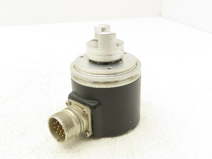 Heidenhain 295 450-2B Rotary Encoder 6mm Shaft 10 Pin ROD 436 4096 27S12-03