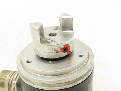 Heidenhain 295 450-2B Rotary Encoder 6mm Shaft 10 Pin ROD 436 4096 27S12-03