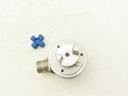 Heidenhain 295 450 2B Rotary Encoder 6mm Shaft 10 Pin ROD 436.001D-4096