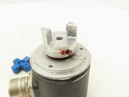 Heidenhain 295 450 2B Rotary Encoder 6mm Shaft 10 Pin ROD 436.001D-4096