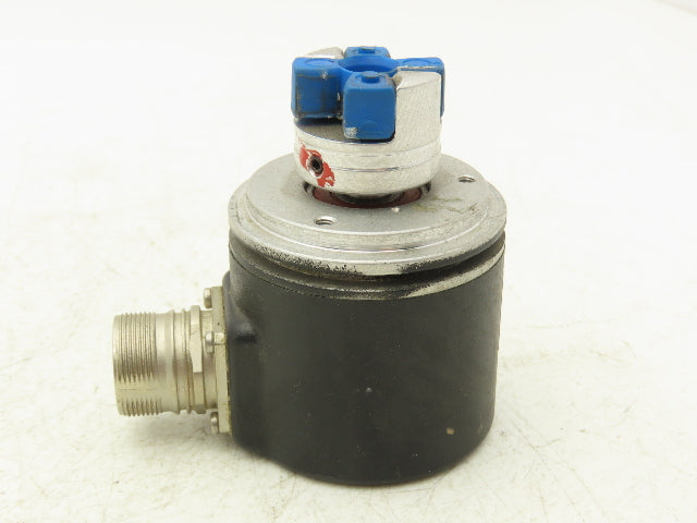 Heidenhain 295 450 2B Rotary Encoder 6mm Shaft 10 Pin ROD 436.001D-4096