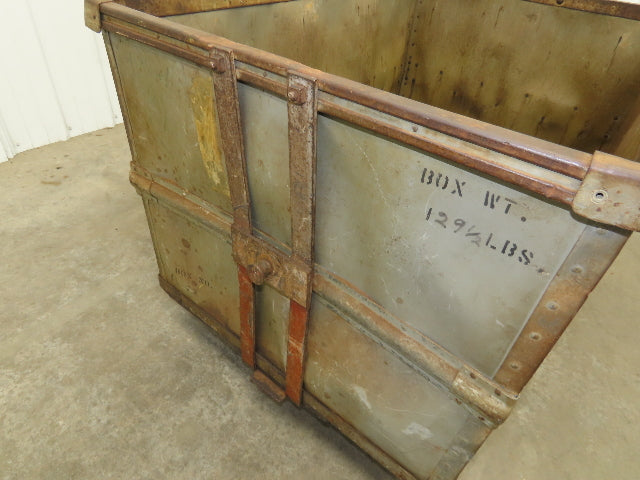 Diamond Fibre Vtg Tobacco Rolling Cart Factory Bin Steampunk Storage Sutliff
