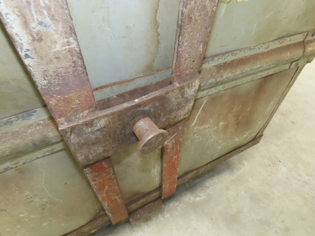 Diamond Fibre Vtg Tobacco Rolling Cart Factory Bin Steampunk Storage Sutliff