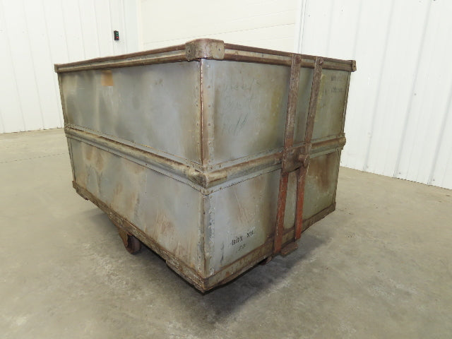Diamond Fibre Vtg Tobacco Rolling Cart Factory Bin Steampunk Storage Sutliff