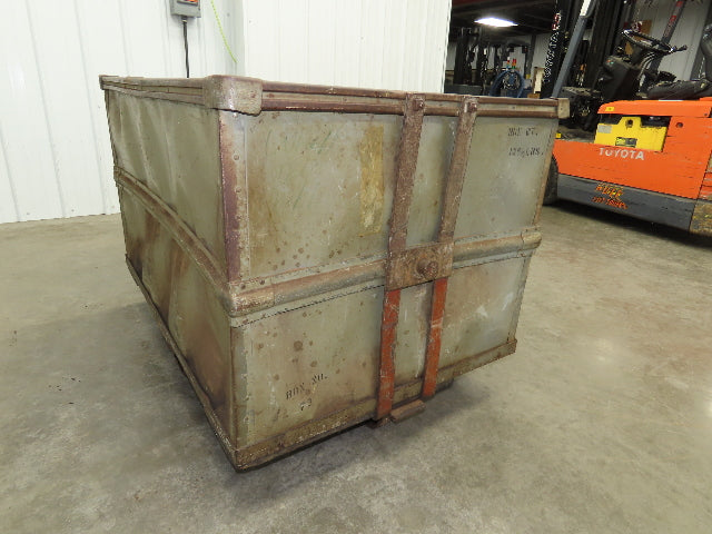 Diamond Fibre Vtg Tobacco Rolling Cart Factory Bin Steampunk Storage Sutliff