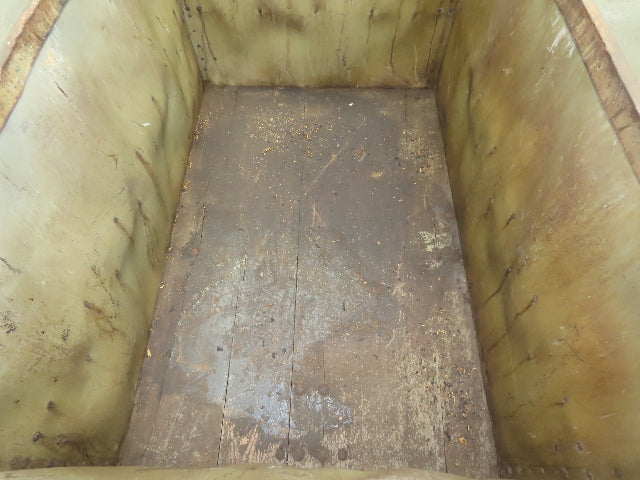 Diamond Fibre Vtg Tobacco Rolling Cart Factory Bin Steampunk Storage Sutliff