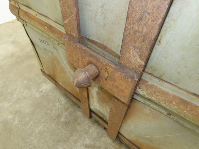 Diamond Fibre Vtg Tobacco Rolling Cart Factory Bin Steampunk Storage Sutliff