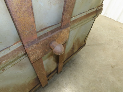 Diamond Fibre Vtg Tobacco Rolling Cart Factory Bin Steampunk Storage Sutliff