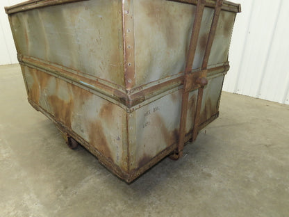 Diamond Fibre Vtg Tobacco Rolling Cart Factory Bin Steampunk Storage Sutliff