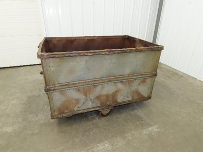 Diamond Fibre Vtg Tobacco Rolling Cart Factory Bin Steampunk Storage Sutliff
