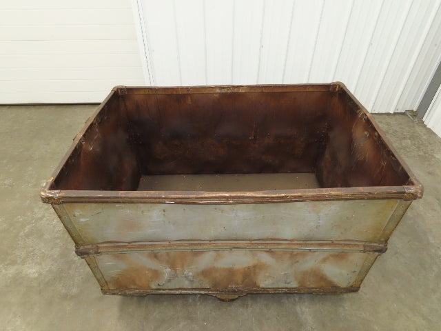Diamond Fibre Vtg Tobacco Rolling Cart Factory Bin Steampunk Storage Sutliff
