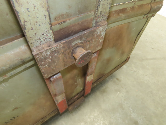 Diamond Fibre Vtg Tobacco Rolling Cart Factory Bin Steampunk Storage Sutliff