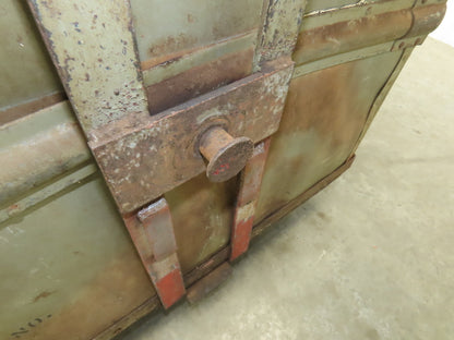 Diamond Fibre Vtg Tobacco Rolling Cart Factory Bin Steampunk Storage Sutliff