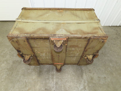 Diamond Fibre Vtg Tobacco Rolling Cart Factory Bin Steampunk Storage Sutliff