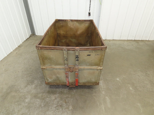 Diamond Fibre Vtg Tobacco Rolling Cart Factory Bin Steampunk Storage Sutliff