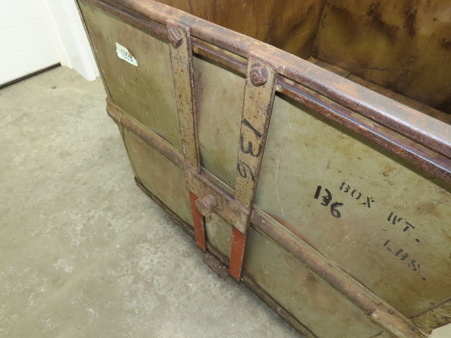 Diamond Fibre Tobacco Rolling Cart Factory Bin Steampunk Storage Sutliff Vtg
