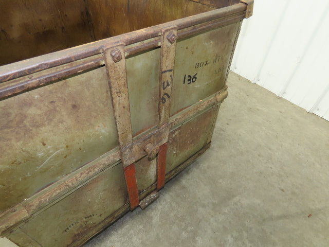 Diamond Fibre Tobacco Rolling Cart Factory Bin Steampunk Storage Sutliff Vtg