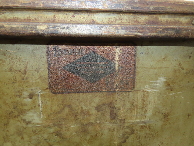Diamond Fibre Tobacco Rolling Cart Factory Bin Steampunk Storage Sutliff Vtg