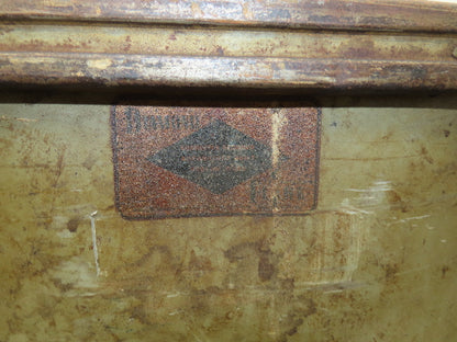 Diamond Fibre Tobacco Rolling Cart Factory Bin Steampunk Storage Sutliff Vtg