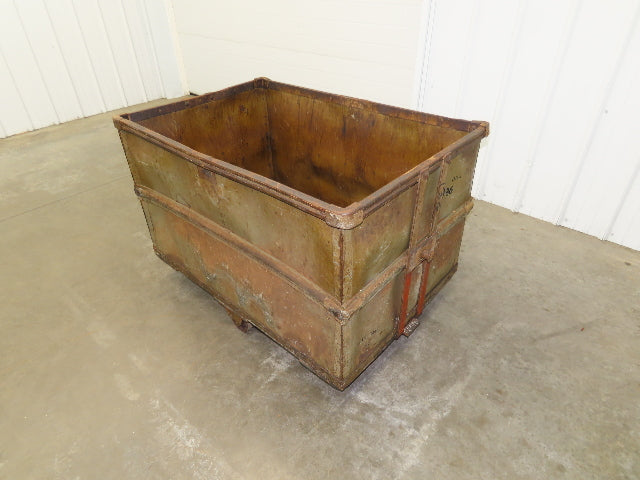 Diamond Fibre Tobacco Rolling Cart Factory Bin Steampunk Storage Sutliff Vtg