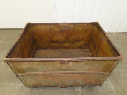 Diamond Fibre Tobacco Rolling Cart Factory Bin Steampunk Storage Sutliff Vtg