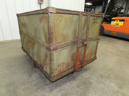 Diamond Fibre Tobacco Rolling Cart Factory Bin Steampunk Storage Sutliff Vtg