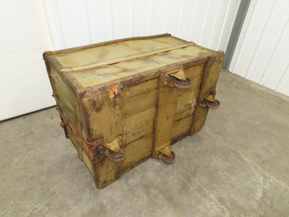 Diamond Fibre Tobacco Rolling Cart Factory Bin Steampunk Storage Sutliff Vtg