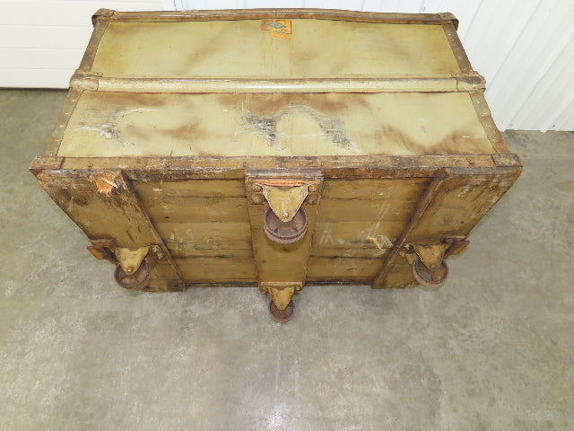 Diamond Fibre Tobacco Rolling Cart Factory Bin Steampunk Storage Sutliff Vtg