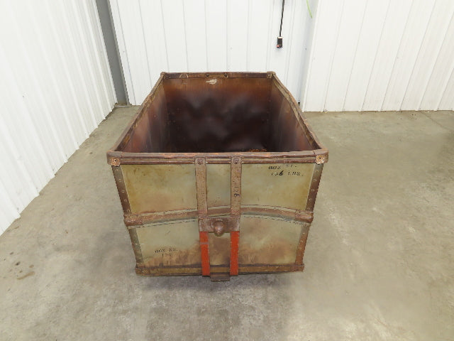 Diamond Fibre Tobacco Rolling Cart Factory Bin Steampunk Storage Sutliff Vtg