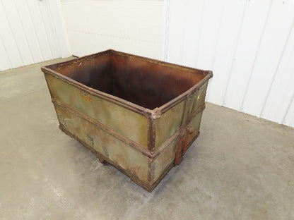 Diamond Fibre Tobacco Rolling Cart Factory Bin Steampunk Storage Sutliff Vtg