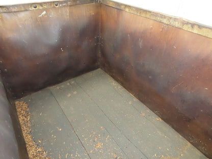 Diamond Fibre Tobacco Rolling Cart Factory Bin Steampunk Storage Sutliff Vtg