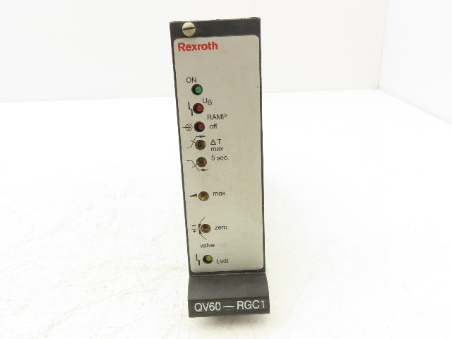 Bosch Rexroth 	QV60-RGC1 PCB Amplifier Card Module 24V  0811 405 104