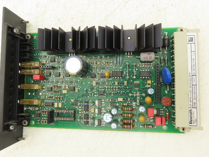 Bosch Rexroth 	QV60-RGC1 PCB Amplifier Card Module 24V  0811 405 104