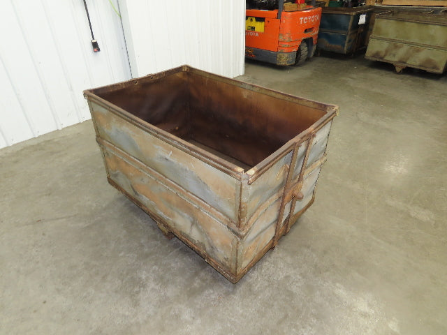 Tobacco Rolling Cart Factory Bin Steampunk Storage Sutliff Vtg Gray