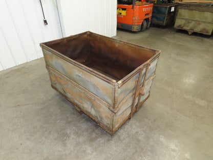 Tobacco Rolling Cart Factory Bin Steampunk Storage Sutliff Vtg Gray