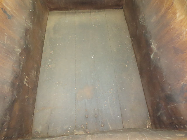 Tobacco Rolling Cart Factory Bin Steampunk Storage Sutliff Vtg Gray