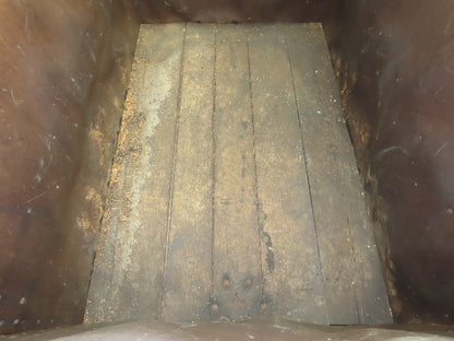 Tobacco Rolling Cart Factory Bin Steampunk Storage Sutliff Vtg Gray