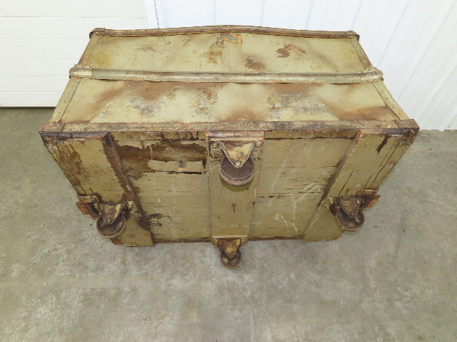 Diamond Fibre Tobacco Rolling Cart Factory Bin Storage Sutliff Vtg Gray