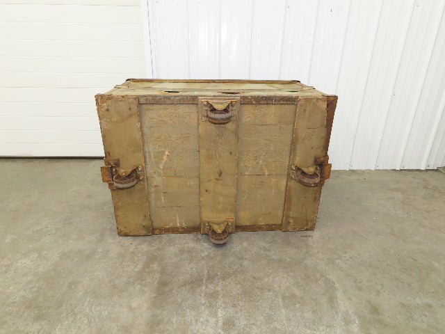 Diamond Fibre Tobacco Rolling Cart Factory Bin Storage Sutliff Vintage Gray