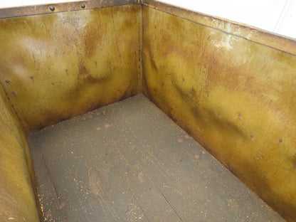 Diamond Fibre Tobacco Rolling Cart Factory Bin Steampunk Storage Sutliff Vtg