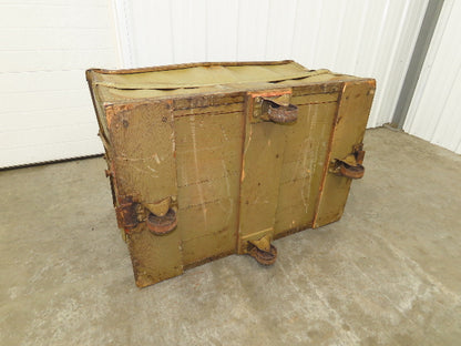 Diamond Fibre Tobacco Rolling Cart Factory Bin Steampunk Storage Sutliff Vtg