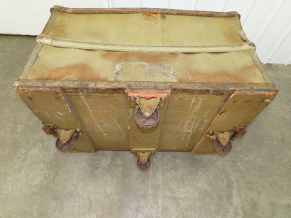 Diamond Fibre Tobacco Rolling Cart Factory Bin Steampunk Storage Sutliff Vtg