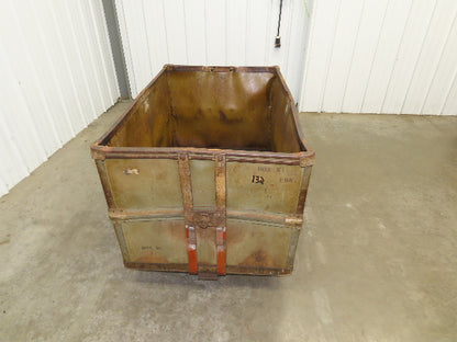 Diamond Fibre Tobacco Rolling Cart Factory Bin Steampunk Storage Sutliff Vtg