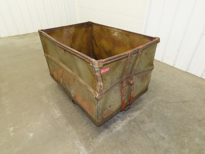 Diamond Fibre Tobacco Rolling Cart Factory Bin Steampunk Storage Sutliff Vtg