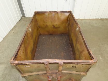 Diamond Fibre Tobacco Rolling Cart Factory Bin Steampunk Storage Sutliff Vtg
