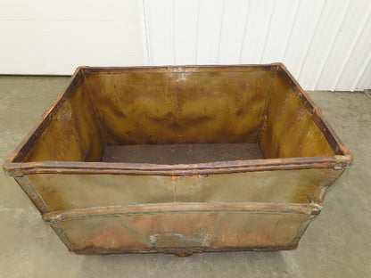Diamond Fibre Tobacco Rolling Cart Factory Bin Steampunk Storage Sutliff Vtg