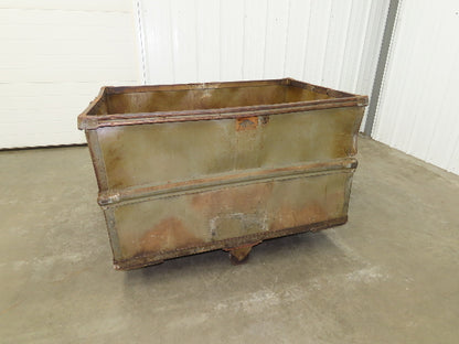 Diamond Fibre Tobacco Rolling Cart Factory Bin Steampunk Storage Sutliff Vtg