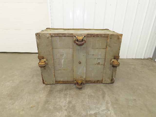 Diamond Fibre Tobacco Rolling Cart Factory Bin Storage Sutliff Vtg Gray