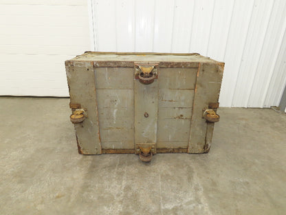 Diamond Fibre Tobacco Rolling Cart Factory Bin Storage Sutliff Vtg Gray